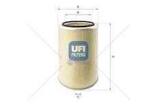 Air Filter FILTRO ARIA - TRAKKER CURSOR Ufi