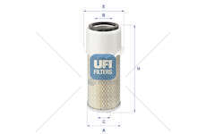 Air Filter Filtro Aria Ufi