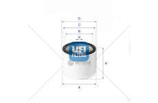 Air Filter, turbocharger FILTRO ARIA TURBINA CURSOR Ufi