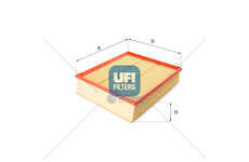 Air Filter VITO/SPRINTER 2.2/2.9 CDI - VW LT 2.5/2.8 Ufi
