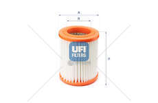 Air Filter VOLVO EURO 5 Ufi