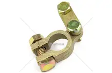 Aku svorka mosaz -(mínus) 17mm | 97-7362