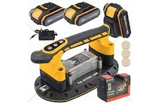 Aku vibrační přísavka na obklady a dlažbu, 2x 21 V / 2,0 Ah - POWERMAT