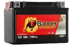 AKUMULATOR 12V 8AH BIKE BULL YTX9-BS BANNER 50812