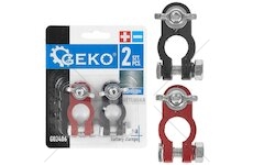 Akumulátorové svorky, hliníkové, 2 ks - GEKO