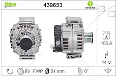 Alternator mercedes sprinter 06> 906 516 cdi WVL 439653