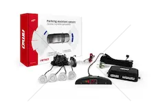 Asistenty parkování LED 4 senzory stříbrné