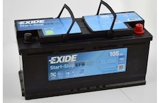 Autobaterie 12V 105AH EXIDE 950A L- EFB EXIDE EL1050