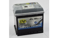 AUTOBATERIE 12V 44AH ZAP 400A SILVER P+ MTX 54435-ZAP (206×175×190)