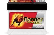 Autobaterie 12V 50AH BANNER POWERBULL PRO BANNER P5040 (210×175×190)