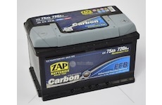 AUTOBATERIE 12V 75AH 720A EFB P+ ZAP 57508-ZAP (276x175x175)