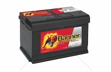 Autobaterie 12V 77AH BANNER POWER BULL BANNER P7742 (278×175×175)