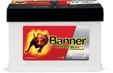 Autobaterie 12V 77AH BANNER POWERBULL PRO BANNER P7740 (278×175×190)