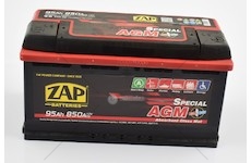 Autobaterie 12V 95AH ZAP 850A AGM L- (350x175x190) ZAP 59502-ZAP