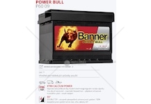 Autobaterie banner  60ah/540a power bull /242x175x175/ 0183043_A