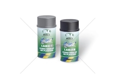 Autolak BOLL 400ml černá struktura na plast BOLL 001400