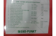 Autolékárnička EURO-DIN v tašce MTX EURO-DIN/S/PK