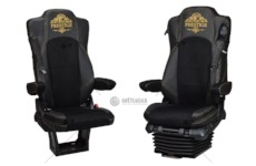 Autopotah sedačky MB ACTROS MP4,MP5 MTX 122/CZARNY/PRESTIGE