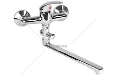 Baterie jádrová bez sprchy, rozteč 100mm, přímé ramínko 30cm, kartuš 35mm VIKING