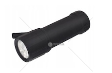 Baterka 9xLED gumová rukojeť
