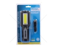Baterka pracovní 3W COB 350lm - nabíjecí BOSMA