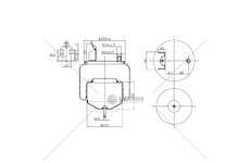 Bellow, air suspension MOLLA C294/VA VOLVO FH-FM COMPLETA POST GART