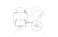 Bellow, air suspension MOLLA P.N. D276/ER VOLVO GART