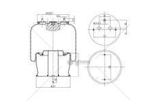Bellow, air suspension MOLLA PN. D278/M SCANIA 4 ANT NORM. GART