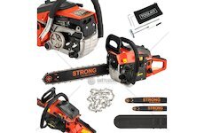 Benzínová řetězová pila CS4500 s lištami a řetězy 18