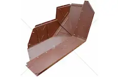 Blatník levý úzký bez čalounění 8011 57cm | 80.368.280