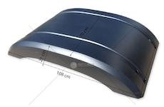 Blatník zadní část horní MB ACTROS MP4 LAMIRO 1980-10