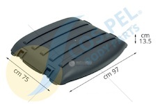 Blatník zadní horní díl - nízký l/p scania p,g,r,t,94, 114,124,144,164 0295190_A