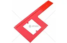 Bočnice levá (pro 3.válec) - červený komaxit | 6211-5301.1