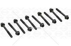 Bolt Kit, cylinder head 182B2/198A4-DOBLO/BRAVO 1.2/1.4 16VM9X87 Elring