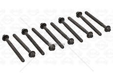 Bolt Kit, cylinder head K9K - KANGOO/CLIO IV 1.5 DCI M11X1,5 Elring