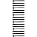 Bolt Kit, cylinder head Kit bulloni testata Victor Reinz