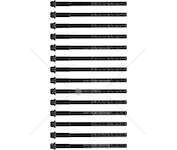 Bolt Kit, cylinder head Serie Bulloni Testa Cilindri Victor Reinz