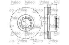 Brake Disc DF ANT. MAN FR/FRH SERIES Valeo