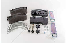 Brake Pad Set, disc brake ATEGO Valeo