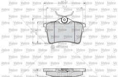 Brake Pad Set, disc brake BRAKE PADS LCV Valeo