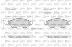 Brake Pad Set, disc brake BRAKE PADS LCV Valeo