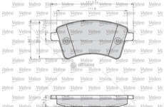Brake Pad Set, disc brake BRAKE PADS LCV Valeo