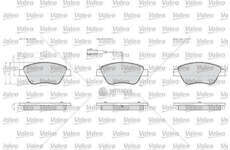 Brake Pad Set, disc brake BRAKE PADS LCV Valeo