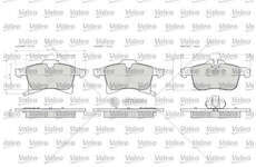 Brake Pad Set, disc brake BRAKE PADS LCV Valeo