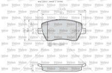 Brake Pad Set, disc brake BRAKE PADS LCV Valeo