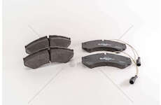 Brake Pad Set, disc brake DAILY 06/09>06/11 Valeo
