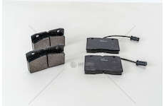 Brake Pad Set, disc brake DAILY (P389S) Valeo