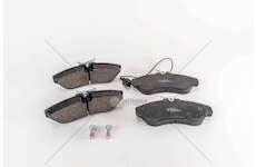 Brake Pad Set, disc brake DUCATO 1000 1400KG FRONT Valeo