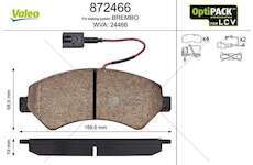 Brake Pad Set, disc brake DUCATO/JUMPER/BOXER 16