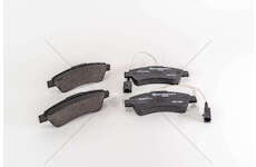 Brake Pad Set, disc brake DUCATO/JUMPER/BOXER 2006-> REAR Valeo